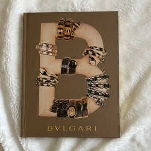 Bulgari Brown and Gold Hardcover Book